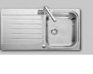 Seattle single bowl kitchen sink